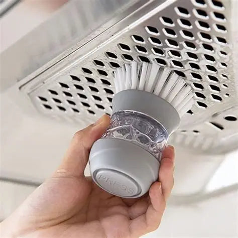 Cepillo Limpiador Con Dispenser de jabon